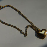 Heart Locket Necklace - Valentines Gift - Waterproof Love Necklace