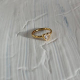 Amore Ring - Heart Ring - Engagement Ring - Waterproof Ring