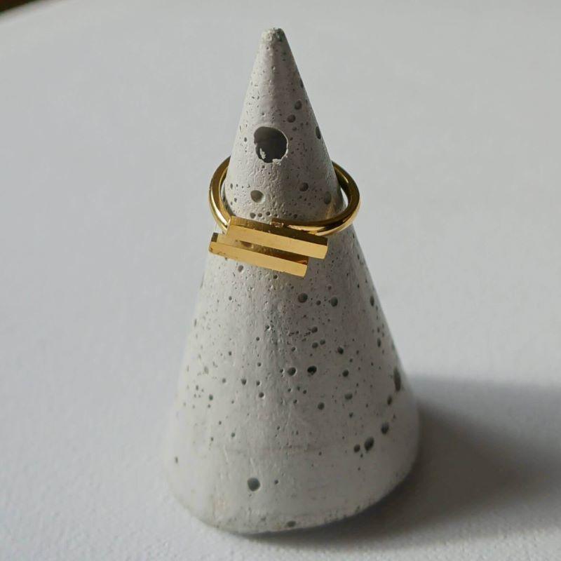 Baguette Ring - Waterproof Ring Canada - Statement Ring - Geometry Ring