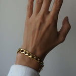 Load image into Gallery viewer, Boss Bracelet - Chunky Chain Bracelet - Waterproof Bracelet Canada
