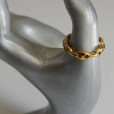 Coffee Amateur Ring - Gold Chain Ring - Waterproof Rings Canada