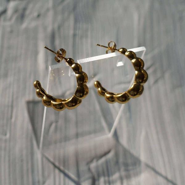 Happy Hoops - Moon Crescent Hoops - Waterproof Hoops Canada