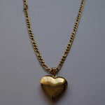 Load image into Gallery viewer, Heart Locket Necklace - Valentines Gift - Waterproof Love Necklace
