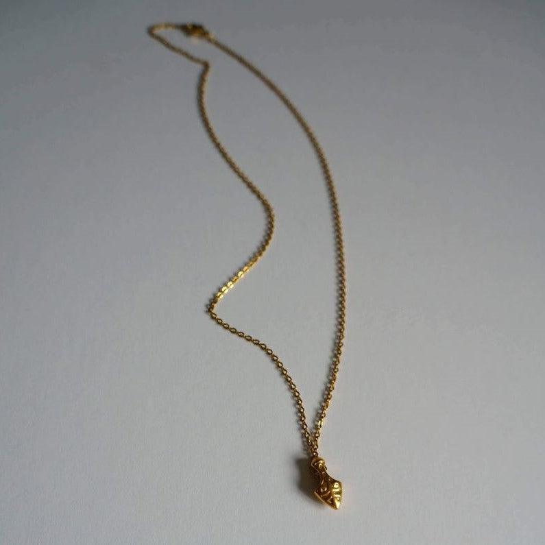 Riley - Waterproof Necklace - 18K Gold Steel Necklace - Dainty Chain Necklace