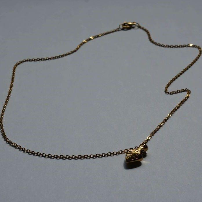 Riley - Waterproof Necklace - 18K Gold Steel Necklace - Dainty Chain Necklace