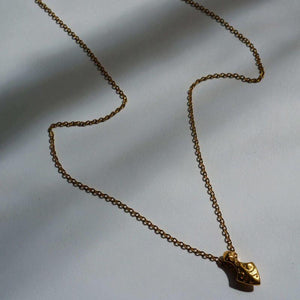 Riley - Waterproof Necklace - 18K Gold Steel Necklace - Dainty Chain Necklace