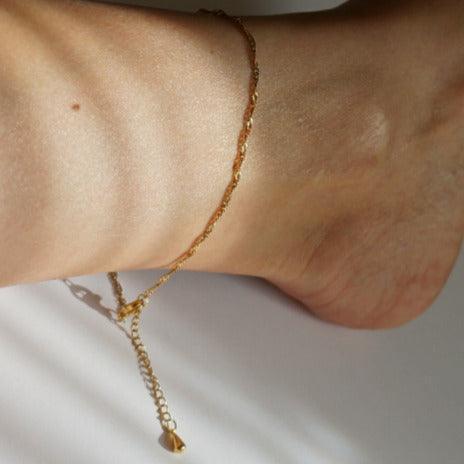 Singapore Anklet - Dainty Anklet - Waterproof Anklet - Summer Anklet