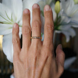 Meaningful Ring - 18K Gold Steel Ring - Stackable Ring - Waterproof Rings Canada