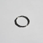 Load image into Gallery viewer, Bamboo Ring - Silver Ring for Women - Stacking Waterproof Ring 
