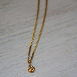 Lips Charm Necklace - Gold Charm Necklace - Waterproof Necklace Canada