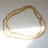 Britt Necklace - Chunky Figaro Chain - Waterproof Necklace
