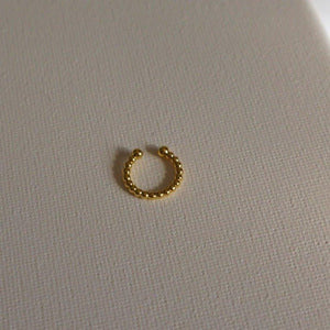 Bubbly Ear Cuff - Gold Ear Cuff - Ear Cuff Earrings