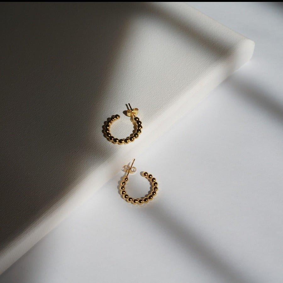 Bubbly Huggies - Small Hoop Earrings - Waterproof Earrings