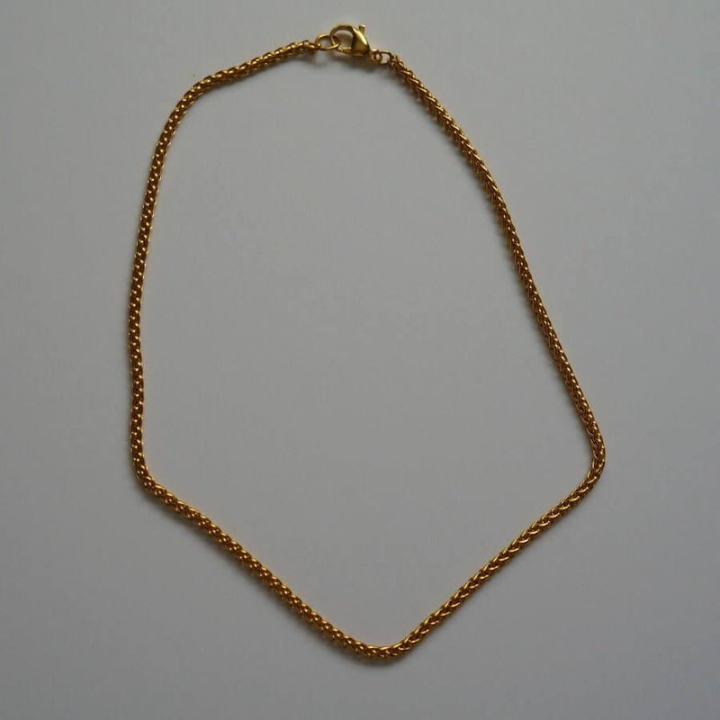 Carter Necklace - Snake Chain Necklace - Gold Chain for Women