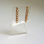 Load image into Gallery viewer, Chase - Chain Link Earrings - Gold Chain Earrings
