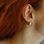 Load image into Gallery viewer, Clemence - Mini Gold Hoop Earrings - Waterproof Huggie Earrings
