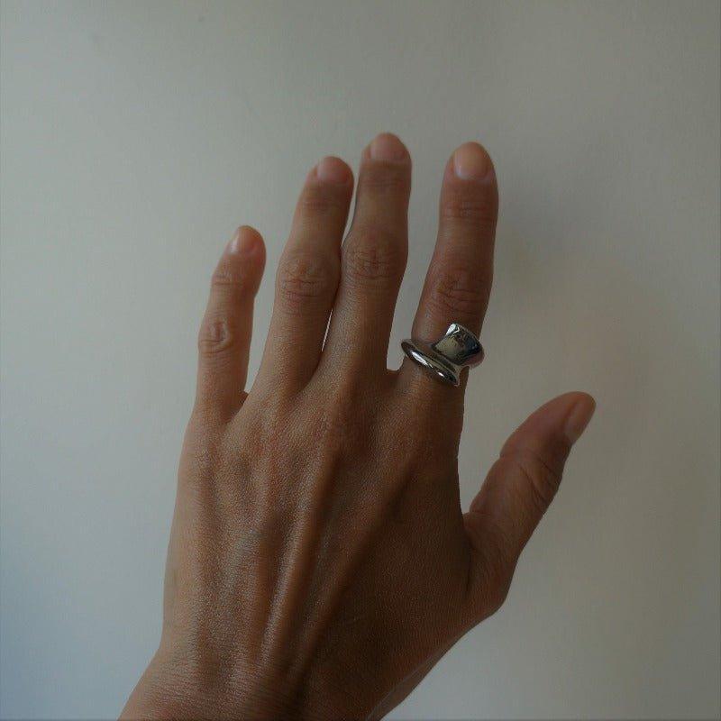 Cleo - Asymmetric Ring - Organic Ring - Waterproof Ring