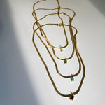 Load image into Gallery viewer, Cubic Necklace - Waterproof Necklace - Minimal Necklace
