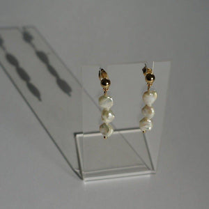 Dara Earrings - Women's Pearl Earrings - Pearl Drop Earrings