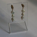 Load image into Gallery viewer, Dara Earrings - Women&#39;s Pearl Earrings - Pearl Drop Earrings
