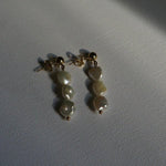 Load image into Gallery viewer, Dara Earrings - Women&#39;s Pearl Earrings - Pearl Drop Earrings
