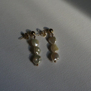 Dara Earrings - Women's Pearl Earrings - Pearl Drop Earrings