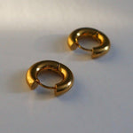 Load image into Gallery viewer, Diane Petite - Classic Hoop Earrings - Waterproof Huggies
