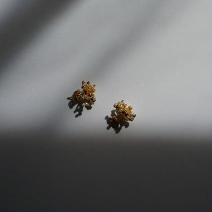 Eloise - Gold Ear Studs - Hypoallergenic Earrings