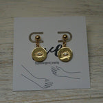 Load image into Gallery viewer, Evil Eye Studs - Hypoallergenic Studs - Protection Jewelry
