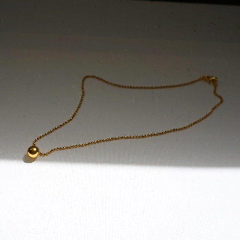 Gaia Necklace - Gold Charm Necklace - Waterproof Necklace