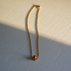 Gaia Necklace - Gold Charm Necklace - Waterproof Necklace