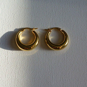 Gipsy Huggies | Gold Huggie Earrings |  Waterproof Earrings