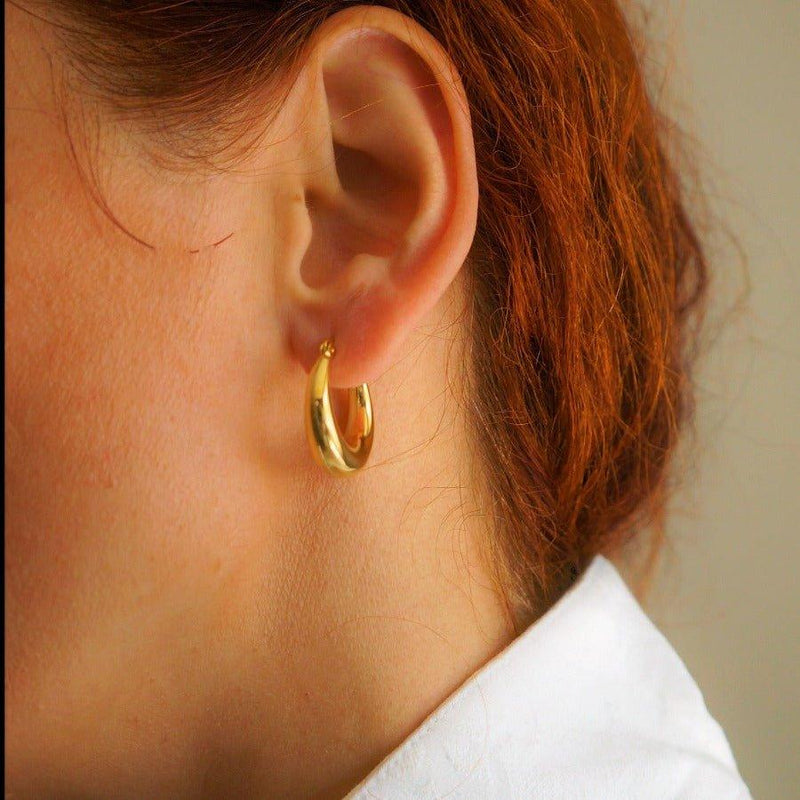Gipsy Huggies | Gold Huggie Earrings |  Waterproof Earrings