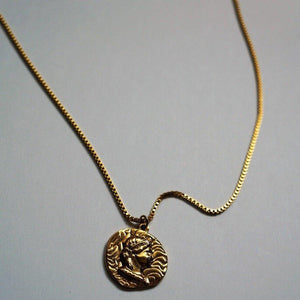 Good Luck Necklace - Gold Coin Necklace - Waterproof Necklace