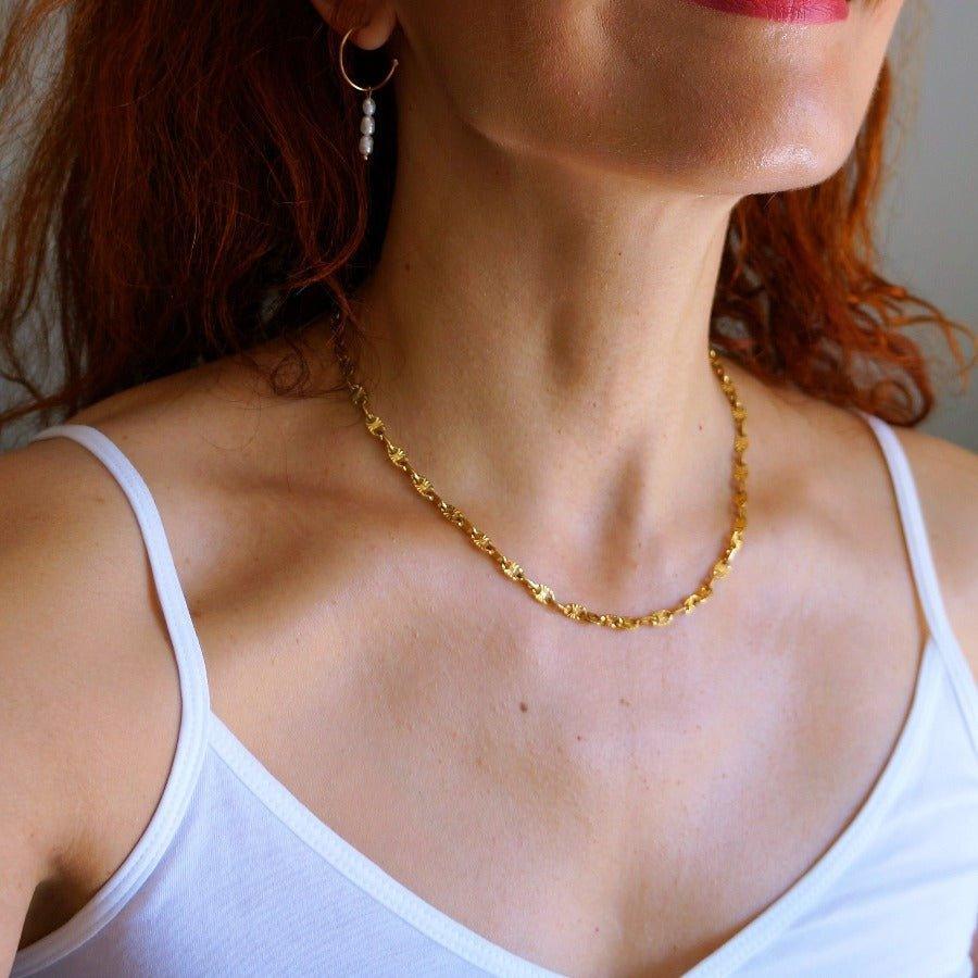 Harper - Gold Chain Necklace - Waterproof Necklace