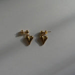 Load image into Gallery viewer, Heart Studs - Waterproof Earrings - Hypoallergenic Studs
