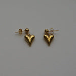 Load image into Gallery viewer, Heart Studs - Waterproof Earrings - Hypoallergenic Studs
