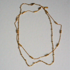 Satellite Chain Necklace - Gold Chain Necklace - Waterproof Necklace