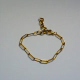 Lee Bracelet by SVE Jewels | Paperclip Chain Bracelet | Waterproof Bracelet