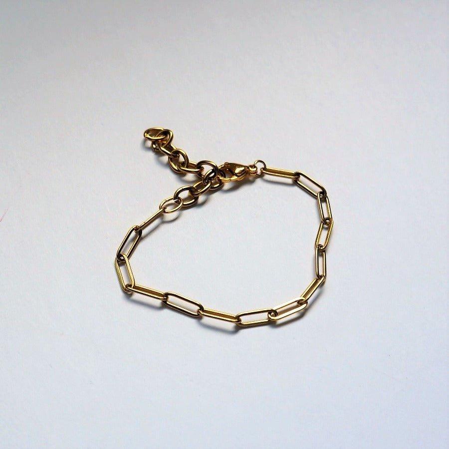 Lee Bracelet by SVE Jewels | Paperclip Chain Bracelet | Waterproof Bracelet