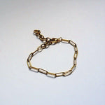 Load image into Gallery viewer, Lee Bracelet by SVE Jewels | Paperclip Chain Bracelet | Waterproof Bracelet
