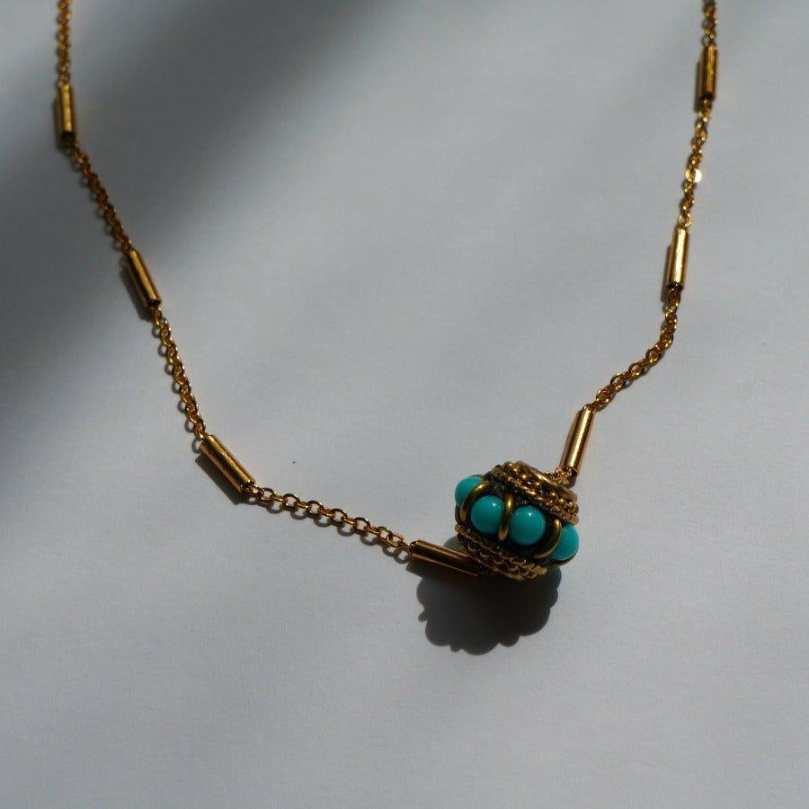 Leia Necklace by SVE Jewels | Turquoise Jewelry