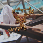 Load image into Gallery viewer, Lola Anklet - Gold Charm Anklet - Waterproof Anklet
