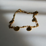 Lolita Bracelet - Gold Charm Bracelet - Waterproof Bracelet