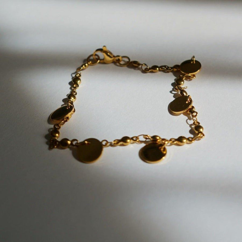 Lolita Bracelet - Gold Charm Bracelet - Waterproof Bracelet