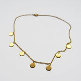 Lolita Necklace - Gold Charm Necklace - Waterproof Necklace