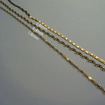 Load image into Gallery viewer, Mariner Chain - Gold Steel Necklace - Waterproof Necklace
