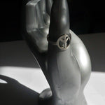 Load image into Gallery viewer, Peace Sign Ring - Meaningful Ring - Waterproof Rings Canada
