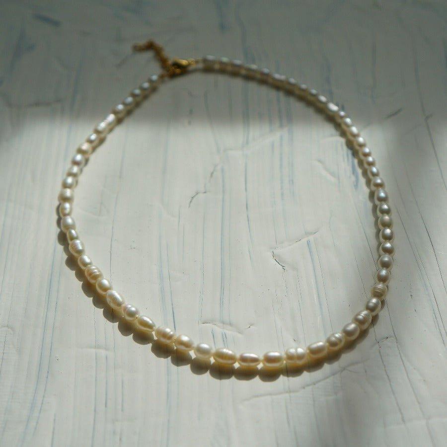 Perlita Necklace | Pearl Necklace | Freshwater Pearl Jewelry