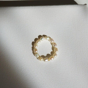 Perlita Ring | Pearl Ring | Freshwater Pearl Jewelry